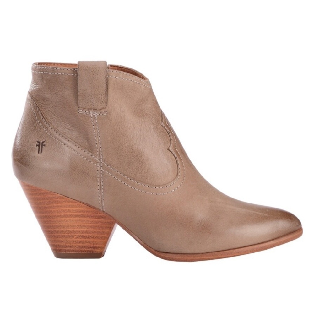 Frye Ash Reina Leather Booties Sz 10